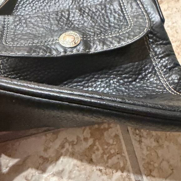 Coach Small Black Crossbody with Adorable Silk Bow - Picture 15 of 16